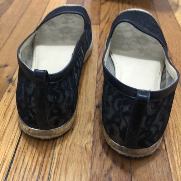 Stuart Weizmann Black espadrilles size 10 - Picture 4 of 5